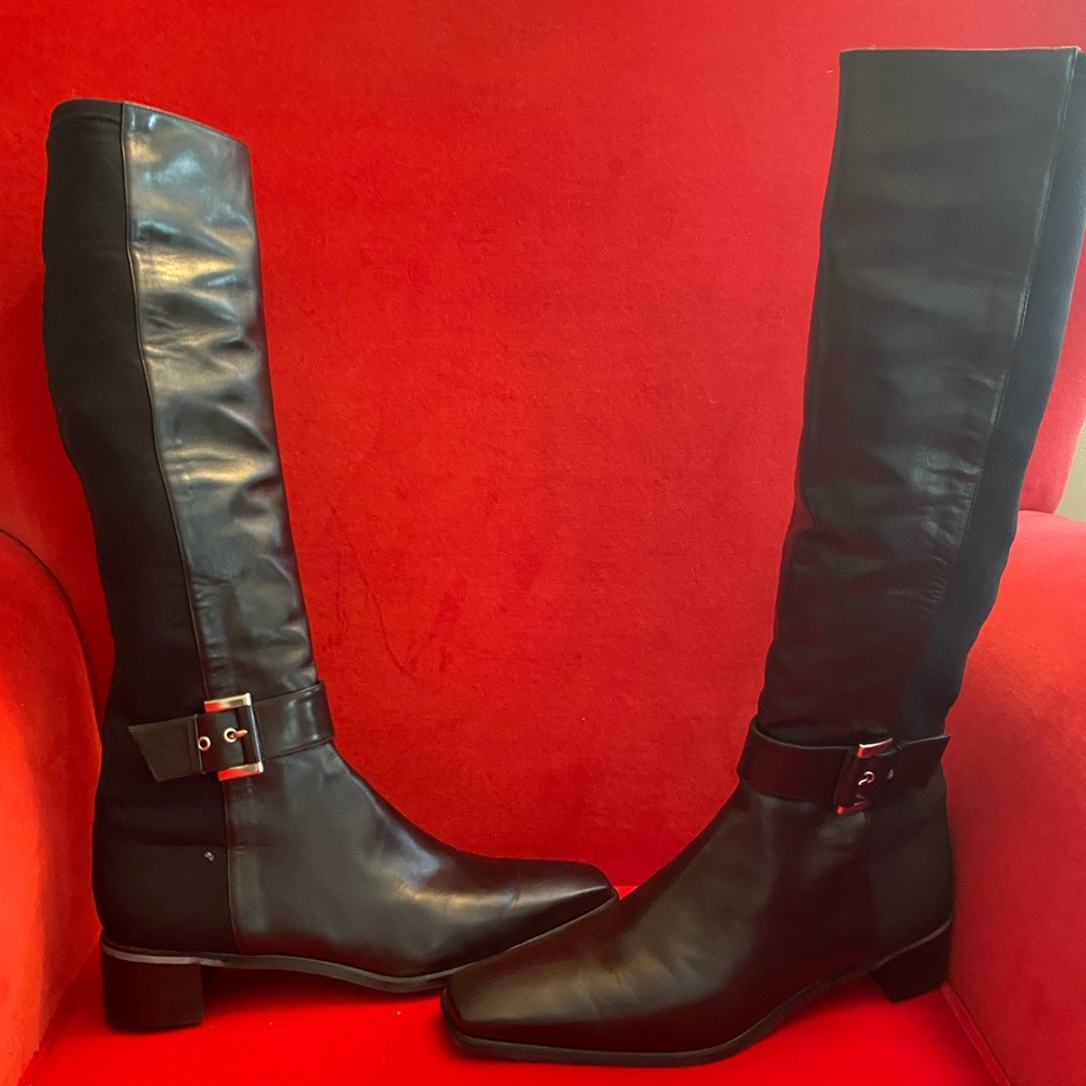 Stuart Weitzman Knee High Riding Boots 10